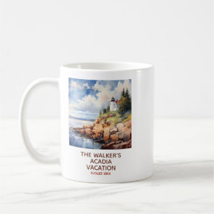 Acadia National Park - Park Bass Harbor Lighthouse Coffee Mug