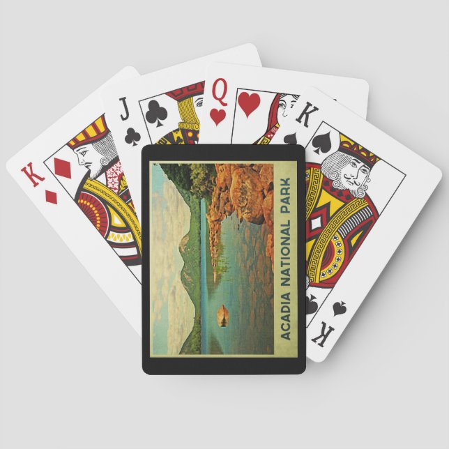 Acadia National Park Playing Cards (Back)