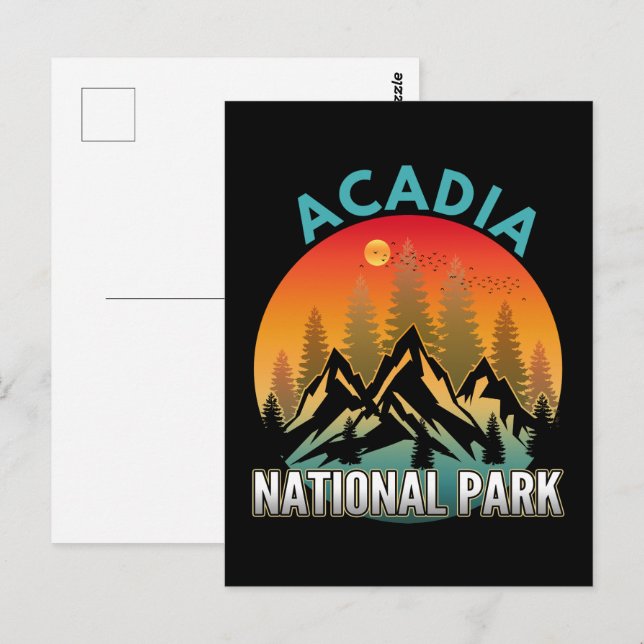 Acadia National Park  Postcard (Front/Back)