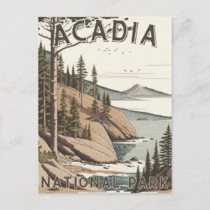 Acadia National Park Postcard