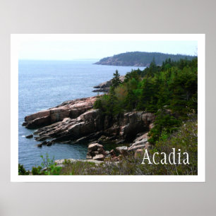 Acadia National Park Poster