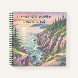 Acadia National Park & Quote Notebook