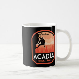 Acadia National Park Rock Climbing  Coffee Mug
