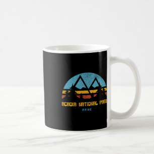 Acadia National Park Shirt Maine Retro Vintage Hik Coffee Mug