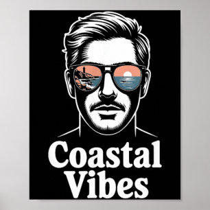 Acadia-National-Park Sunglasses-Reflection Poster