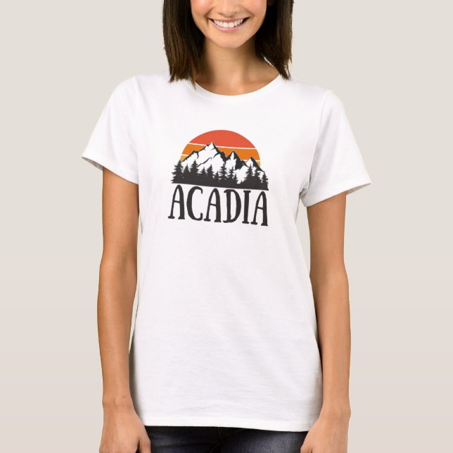 ACADIA NATIONAL PARK T-Shirt (Front)