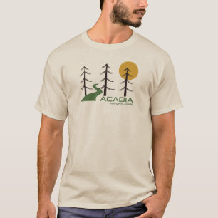 Acadia National Park Trail T-Shirt