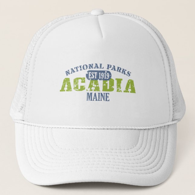 Acadia National Park Trucker Hat (Front)