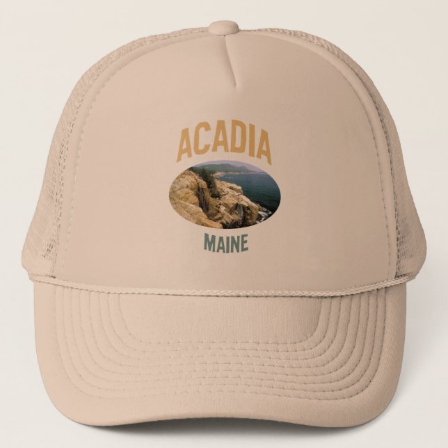 Acadia National Park Trucker Hat (Front)