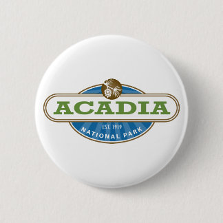 Acadia National Park USA 6 Cm Round Badge