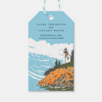 Acadia National Park Wedding Retro