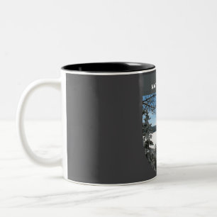 Acadia National Park - Winter  Two-Tone Coffee Mug