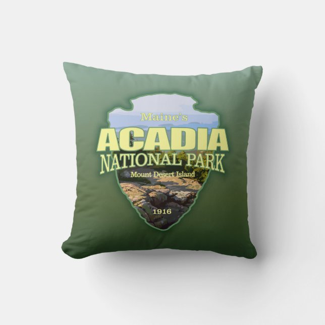 Acadia NP (arrowhead) Cushion (Front)