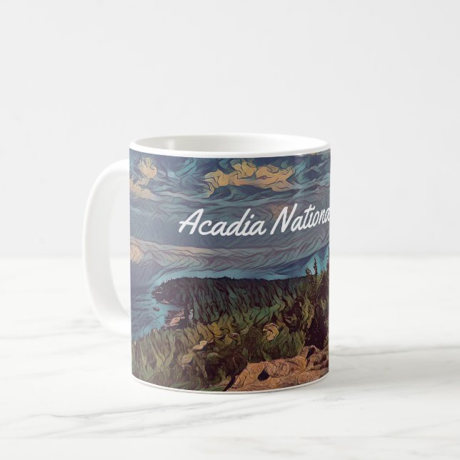 Acadia Sky Mug (Front Left)