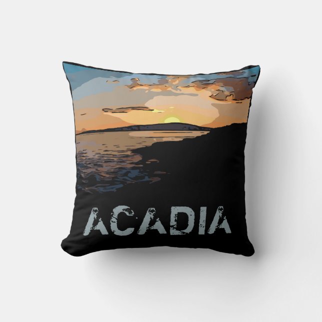 ACADIA SUNSET CUSHION (Front)