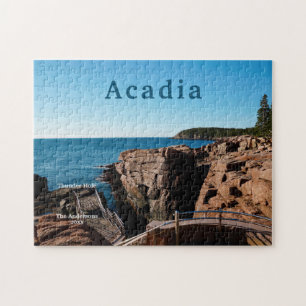 Acadia Thunder Hole National Park Maine Jigsaw Puzzle