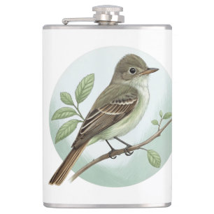 Acadian Flycatcher Hip Flask