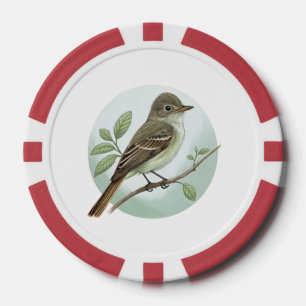 Acadian Flycatcher Poker Chips