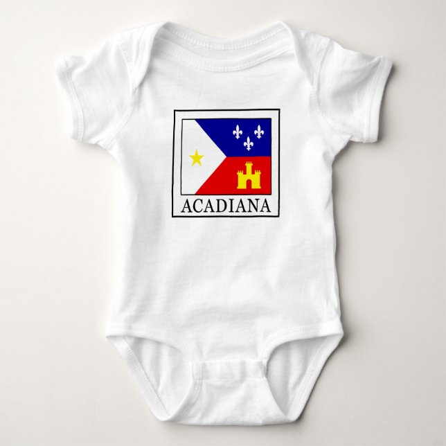 Acadiana Baby Bodysuit (Front)