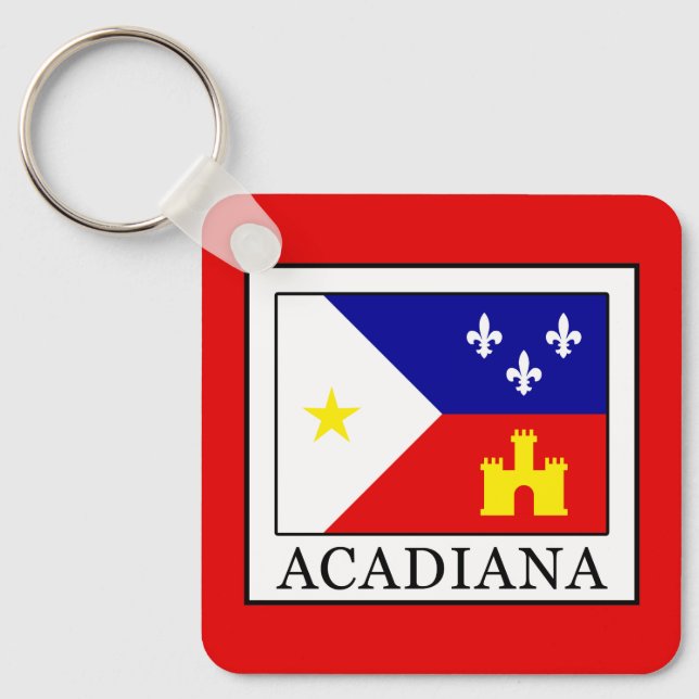 Acadiana Key Ring (Front)