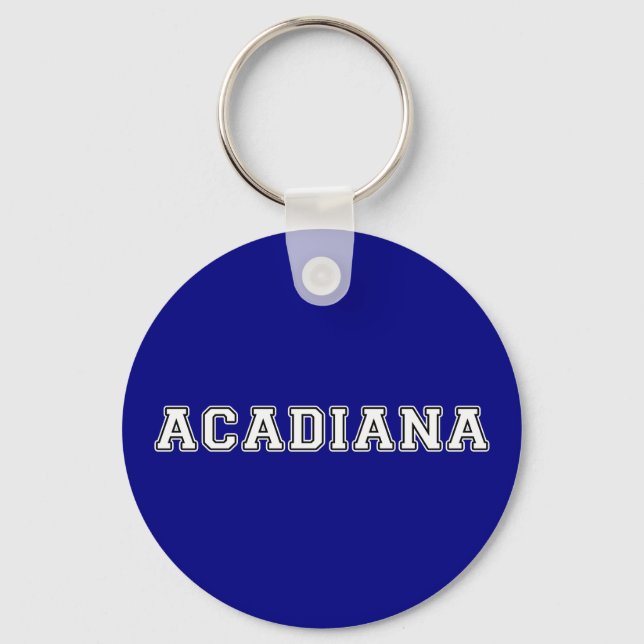 Acadiana Key Ring (Front)