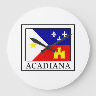 Acadiana Large Clock