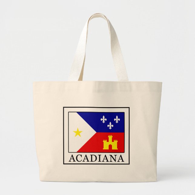 Acadiana Large Tote Bag (Front)