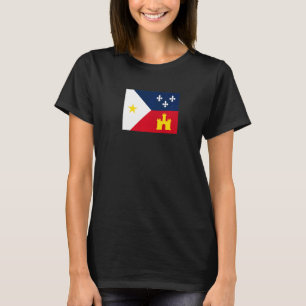 Acadiana Louisiana Flag T-Shirt