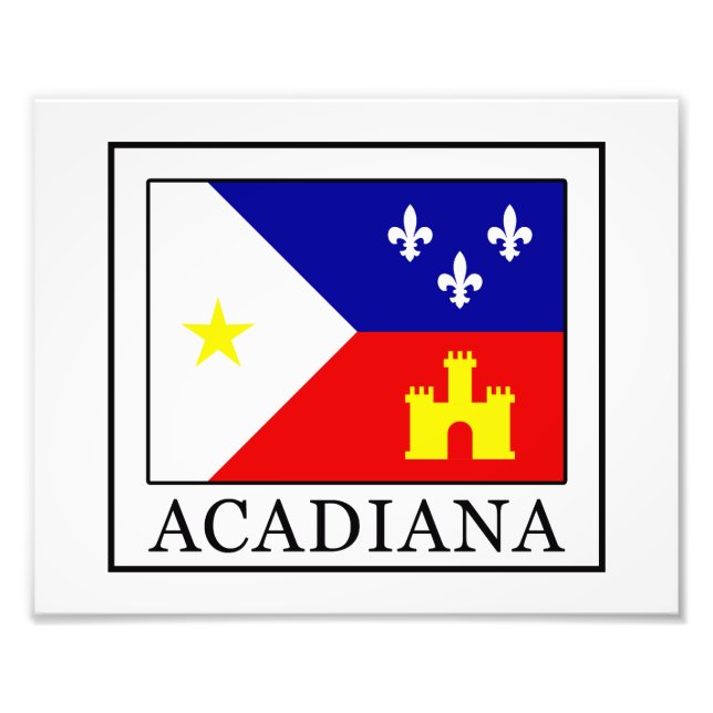 Acadiana Photo Print (Front)
