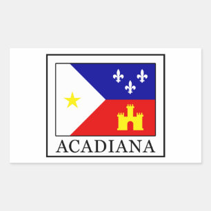 Acadiana Rectangular Sticker