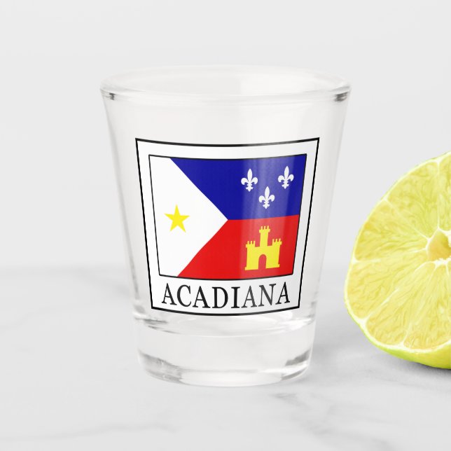 Acadiana Shot Glass (Front)