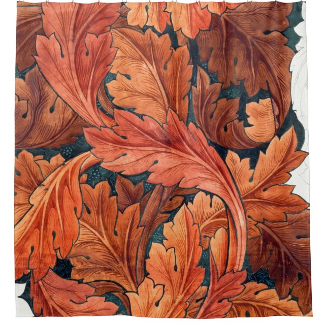 Acanthus (1879-1881) By William Morris Shower Curtain (Front)