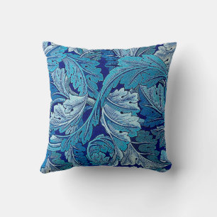 Acanthus Blue, William Morris Cushion
