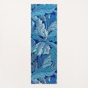 Acanthus Blue, William Morris Yoga Mat