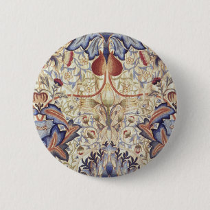 Acanthus (by William Morris) 6 Cm Round Badge