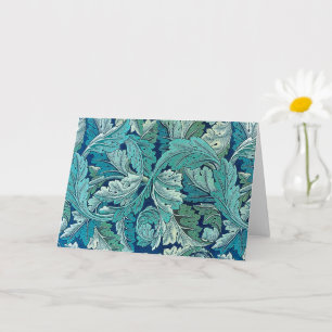 Acanthus Green, William Morris Card