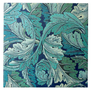 Acanthus Green, William Morris Ceramic Tile