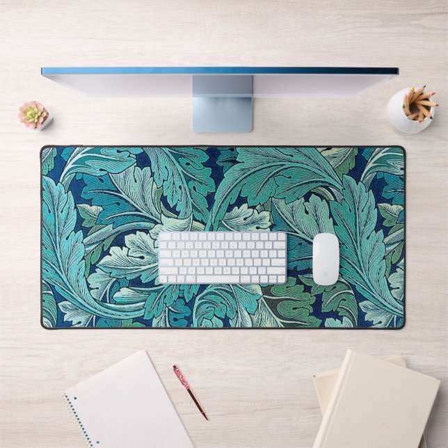 Acanthus Green, William Morris Desk Mat (Office 1)