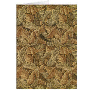 Acanthus Leaves by William Morris, Antique Textile
