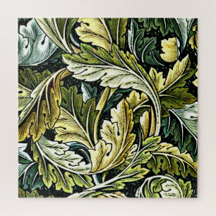 Acanthus, popular William Morris pattern Jigsaw Puzzle