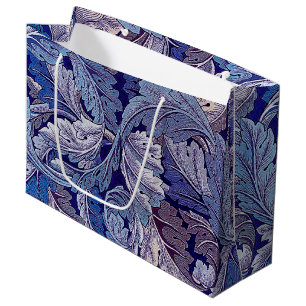 Acanthus Purple, William Morris Large Gift Bag