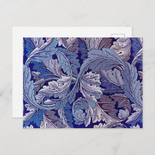 Acanthus Purple, William Morris Postcard