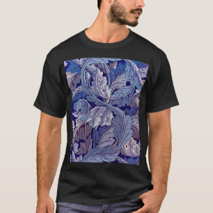 Acanthus Purple, William Morris T-Shirt