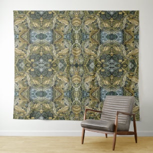 Acanthus Vintage Floral Pattern by William Morris Tapestry