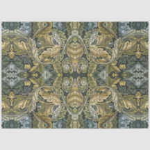 Acanthus Vintage Floral Pattern by William Morris