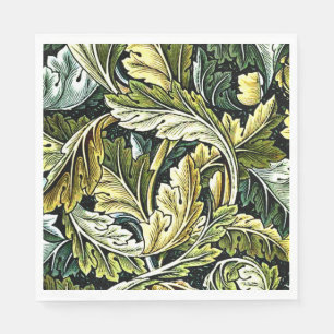 Acanthus, vintage William Morris pattern,  Napkin