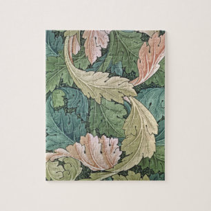'Acanthus' wallpaper design, 1875 Jigsaw Puzzle