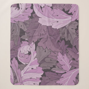 Acanthus, William Morris Sherpa Blanket