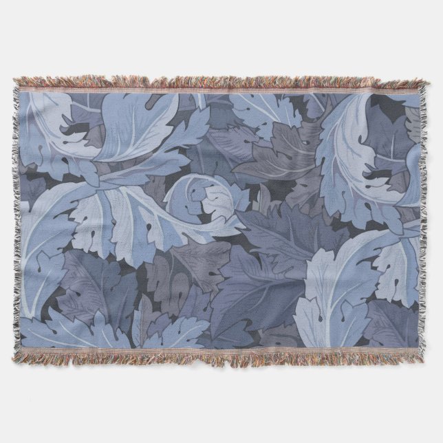 Acanthus, William Morris Throw Blanket (Front)