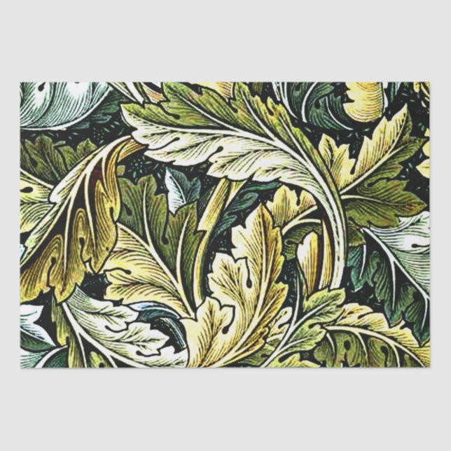 Acanthus, William Morris, Tissue Paper (Front)